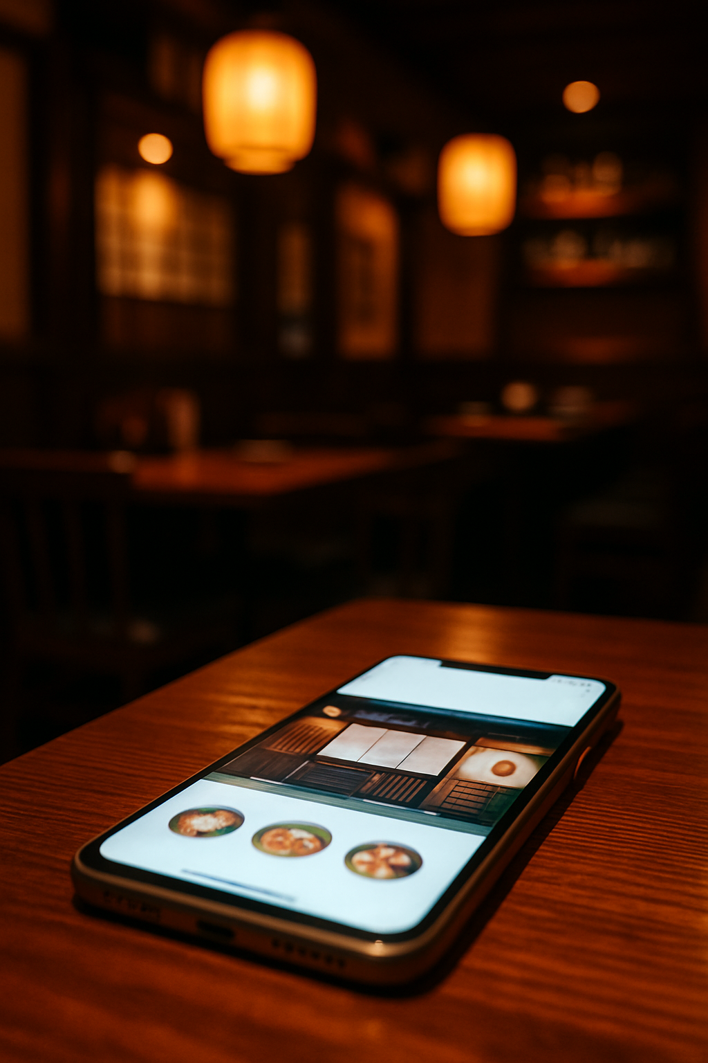 飲食店のホームページ制作イメージ